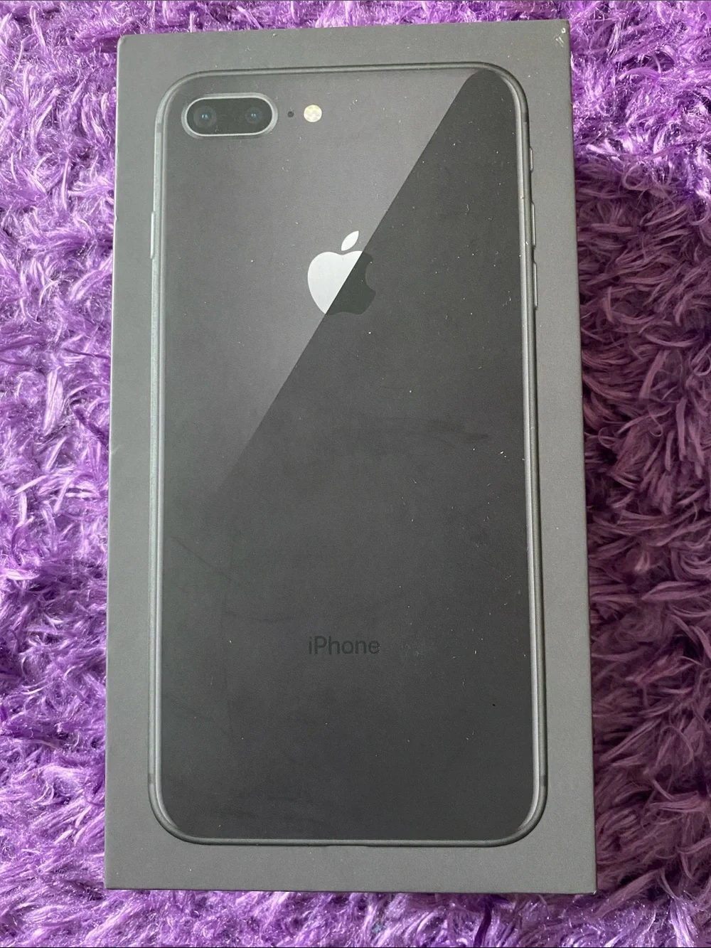 Apple iPhone 8 Plus Black / space gray empty box